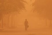 غلظت گرد و غبار در «مهران» 67 برابر حد مجاز است