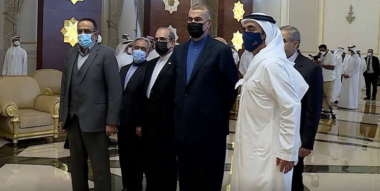 جزئیات دیدار وزیر خارجه با رئیس جدید امارات/ پذیرش دعوت رئیسی برای سفر به ایران
