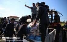 جمع‌آوری کمک‌های شهروندان تهران برای سیل‌زندگان گلستان