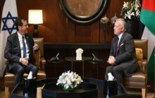 دیدار مقام ارشد صهیونیست با شاه اردن