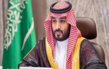 «بن سلمان» در فرودگاه «قاهره» مورد استقبال «السیسی» قرار گرفت