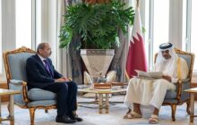 دیدار و رایزنی وزیر خارجه اردن با امیر و وزیر خارجه قطر