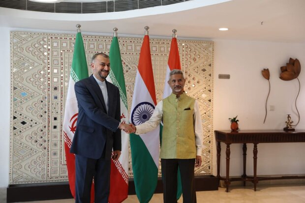 امیرعبداللهیان با وزیر امور خارجه هند در دهلی‌نو دیدار و گفتگو کرد