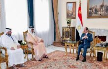رایزنی رئیس جمهوری مصر با وزیر خارجه امارات