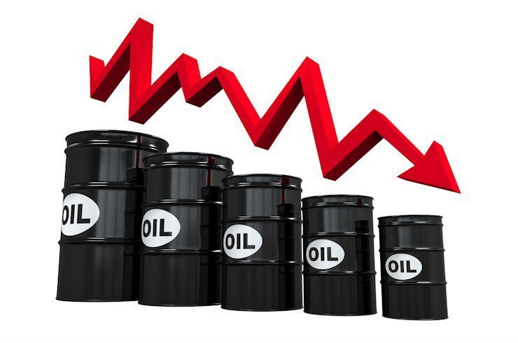 ریزش ۶ دلاری قیمت نفت از ترس رکود اقتصاد دنیا
