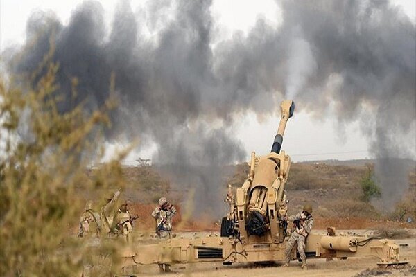 حملات توپخانه‌ای ائتلاف متجاوز سعودی به «صعده» یمن