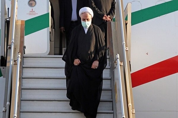 رئیس قوه قضائیه با پرواز عمومی وارد استان بوشهر شد