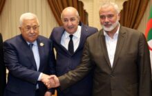 دیدار تاریخی «اسماعیل هنیه» و «محمود عباس» در الجزایر