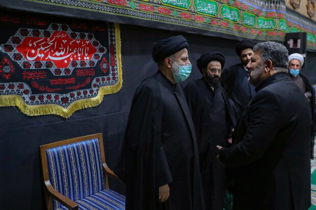 مراسم عزاداری سالار شهیدان در نهاد ریاست‌جمهوری با حضور رئیسی برگزار شد