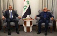 دیدار هادی العامری با نخست وزیر عراق