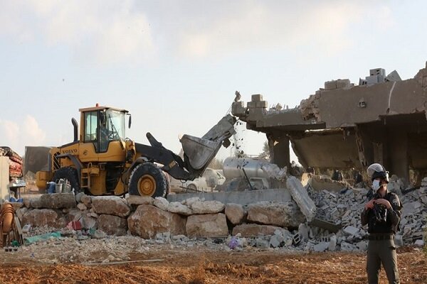 رژیم صهیونیستی خانه ۸ فلسطینی را در قدس تخریب کرد