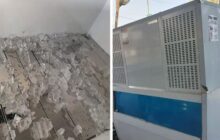 ستاد اربعین وزارت دفاع ۴ دستگاه یخ‌ساز در مهران و خسروی مستقر کرد