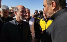 وزیر نیرو از پایانه مرزی مهران بازدید کرد