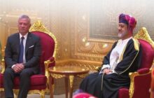 دیدار شاه اردن با سلطان عمان