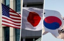 رزمایش‌های مشترک آمریکا با کره‌جنوبی و ژاپن