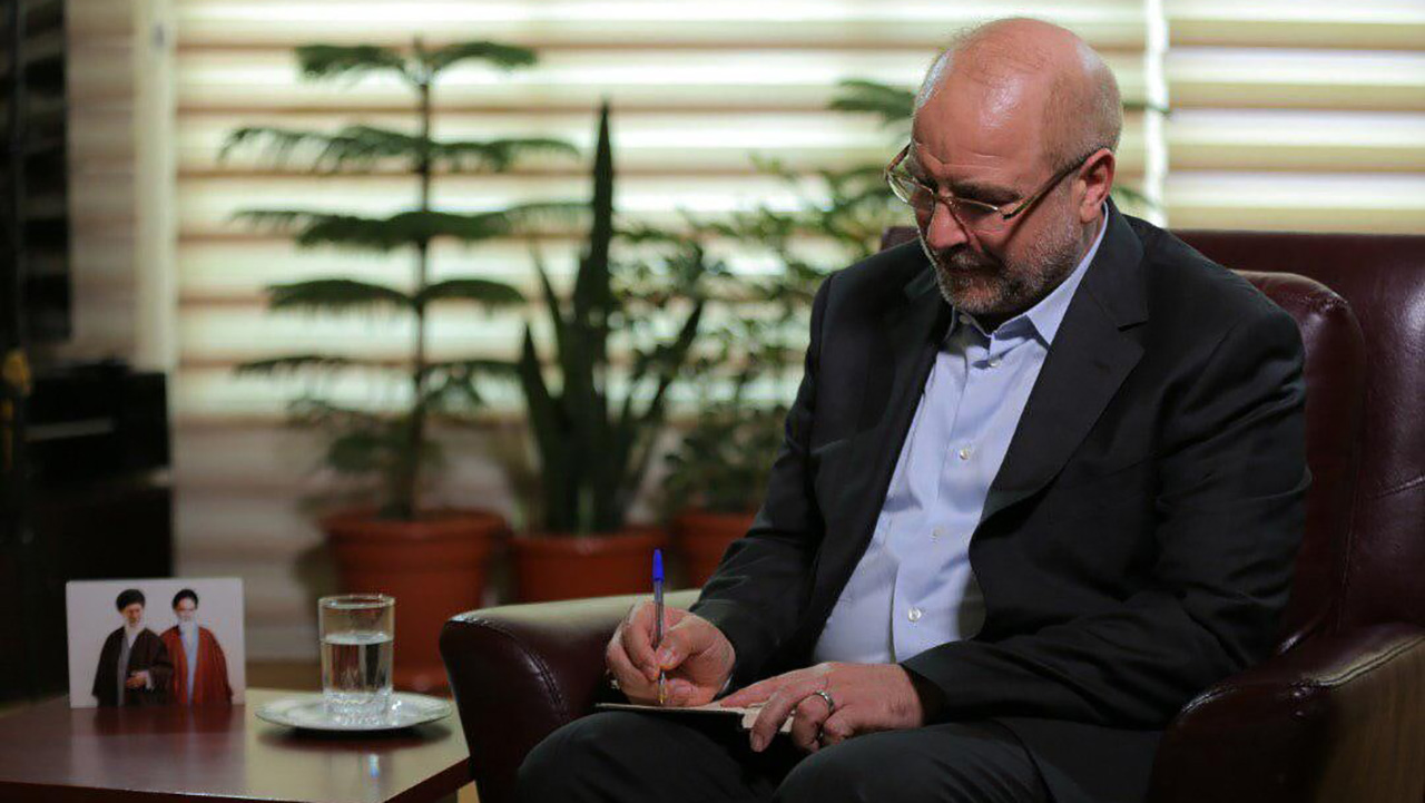 تسلیت رئیس مجلس شورای اسلامی در پی شهادت «عباس محمد رعد»