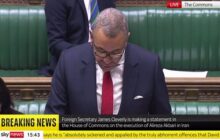 ادامه مواضع مداخله جویانه انگلیس در امور داخلی ایران