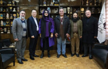 دیدار داوران بین‌الملل «تئاتر فجر» با کاظم نظری و دبیر جشنواره