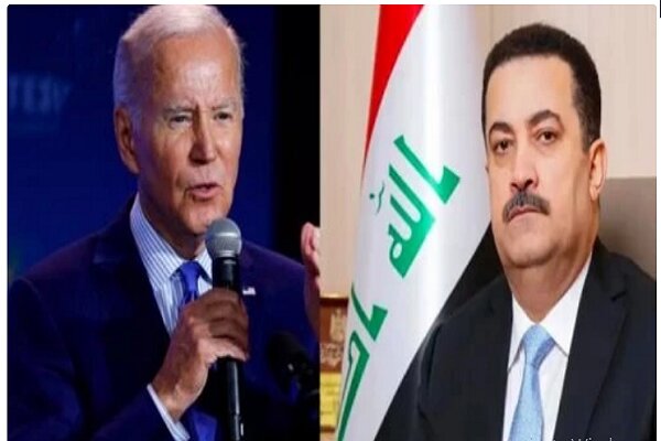 گفتگوی تلفنی رئیس جمهور آمریکا و نخست وزیر عراق