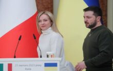 جورجیا ملونی: ایتالیا به اوکراین جنگنده نمی‌دهد