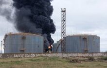 حمله پهپادی اوکراین به جنوب کریمه؛ چهار تانکر نفت آتش گرفت