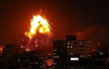 بمباران دوباره نوار غزه توسط جنگنده های رژیم صهیونیستی