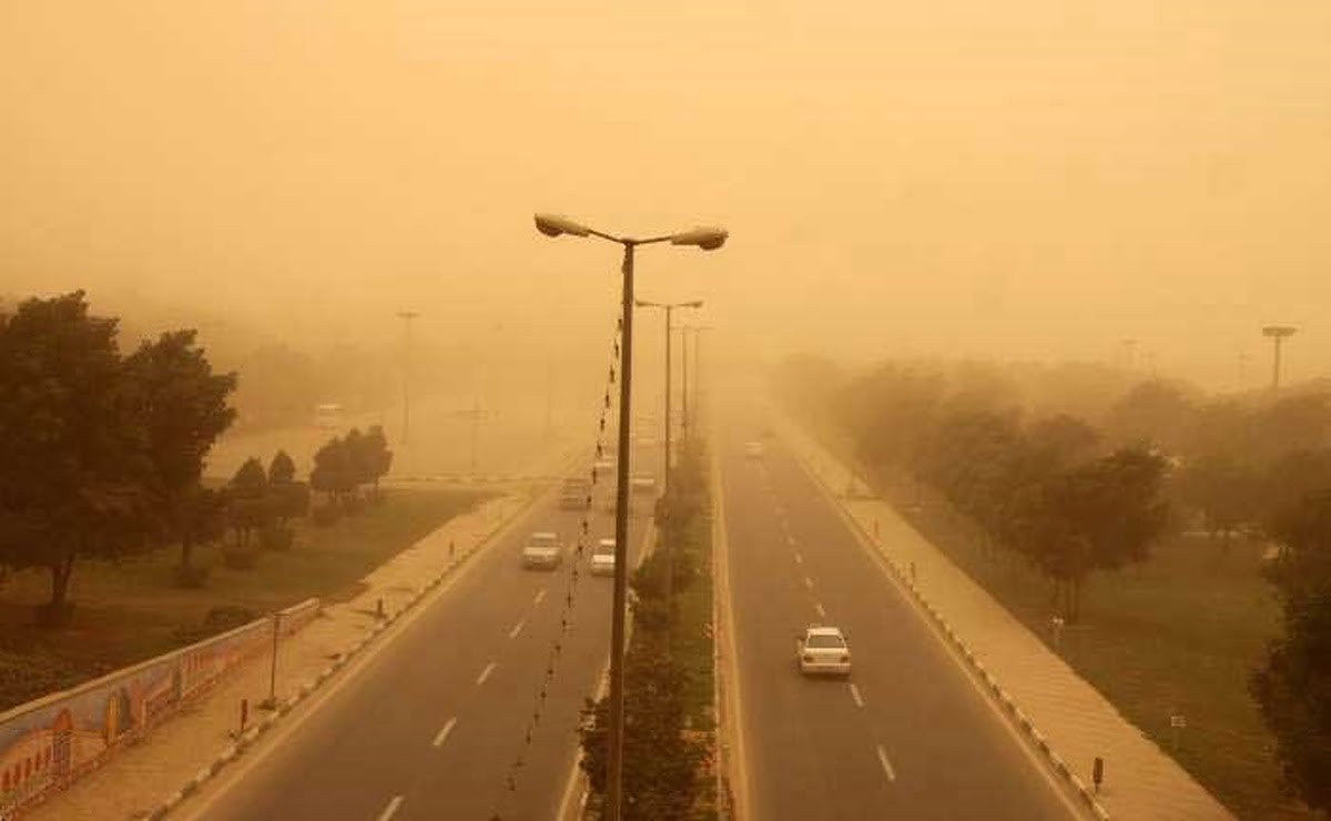 خیزش گردوخاک و کاهش کیفیت هوا در ۲۲ استان