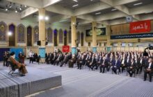 دیدار مسئولان وزارت امور خارجه و سفیران کشورمان با رهبر انقلاب