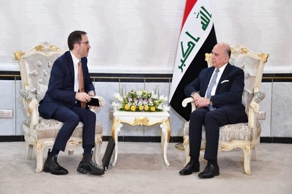 رایزنی وزیر خارجه عراق با سفیر انگلیس در بغداد