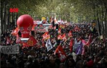 بیش از  ۱.۵ میلیون فرانسوی در تظاهرات روز کارگر شرکت می‌کنند