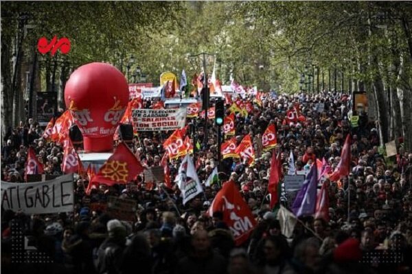 بیش از  ۱.۵ میلیون فرانسوی در تظاهرات روز کارگر شرکت می‌کنند
