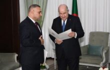پیام محمود عباس به رئیس جمهور الجزایر