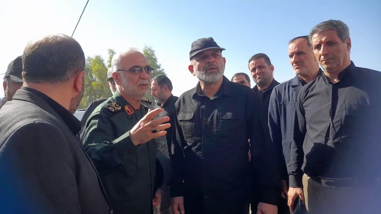 وزیر کشور از زیرساخت‌های اربعین در مرز خسروی بازدید کرد