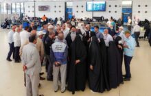 بازدید سرپرست حجاج ایرانی ازروند خروج حجاج کشورمان از فرودگاه جده