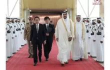سفر نخست وزیر ژاپن به قطر