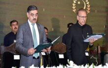 نخست‌وزیر موقت پاکستان سوگند یاد کرد