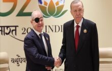 دیدار اردوغان و شولتز در حاشیه اجلاس گروه- ۲۰ در هند