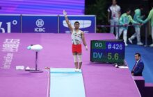 کسب اولین مدال تاریخ ژیمناستیک ایران در بازیهایی آسیایی هانگژو