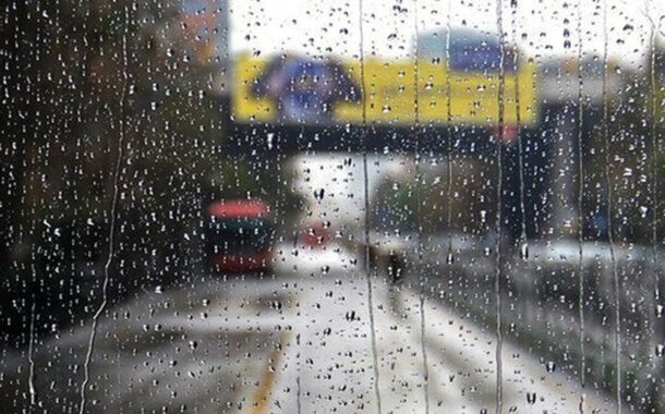 هشدار بارش شدید باران و تگرگ