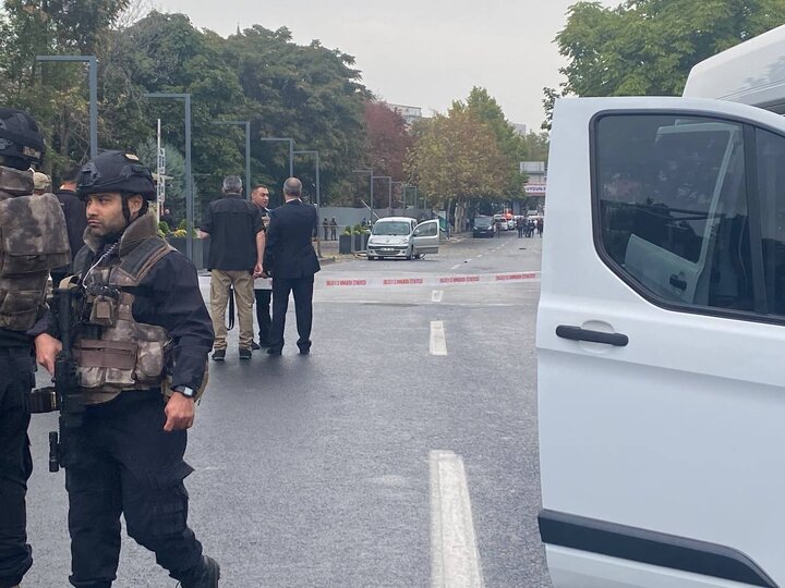 حمله تروریستی علیه وزارت کشور ترکیه در آنکارا
