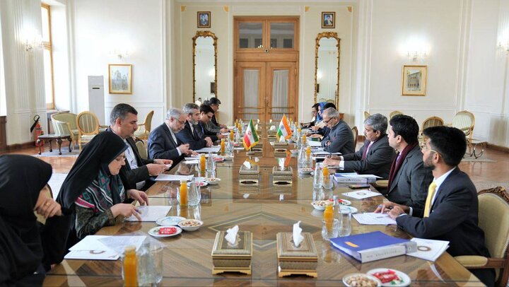 هجدهمین دور رایزنی‌های سیاسی جمهوری اسلامی ایران و هند برگزار شد