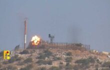 حملات موشکی و پهپادی حزب الله به شمال فلسطین اشغالی