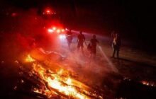 آتش سوزی جنگلی در کالیفرنیا ۴۰۰۰ نفر را مجبور به تخلیه منطقه کرد