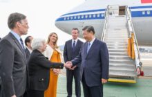 رییس‌جمهور چین وارد آمریکا شد