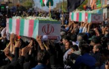برگزاری مراسم تشییع پیکر ۱۱۰ شهید گمنام در تهران