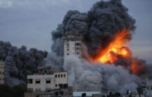 بمباران منازل ساکنان غزه و برجای ماندن ده‌ها شهید