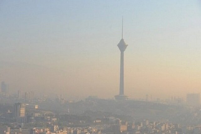 وضعیت هوای تهران قرمز شد