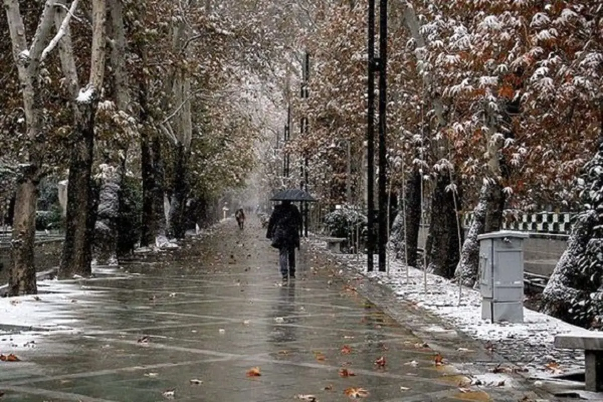 بارش باران و برف در شمال غرب کشور