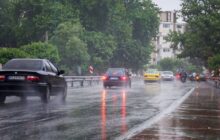 بارش باران در ۶ استان کشور طی روز جاری