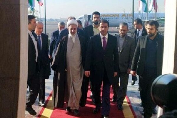 رییس مجلس ملی تاجیکستان وارد تهران شد